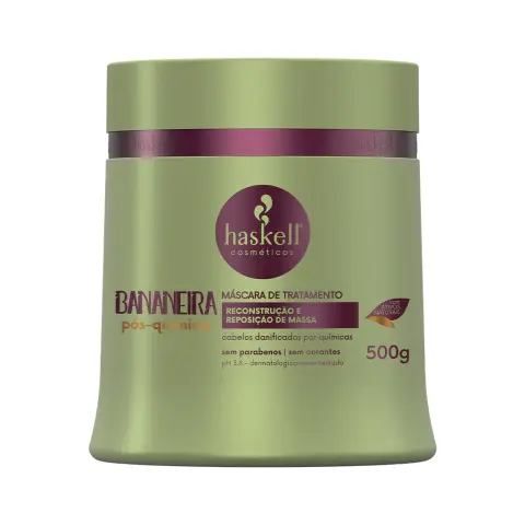 Máscara Bananeira Pós-Química 500g