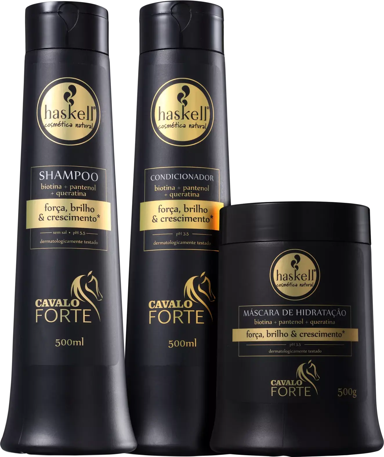 Kit Cavalo Forte com três produtos