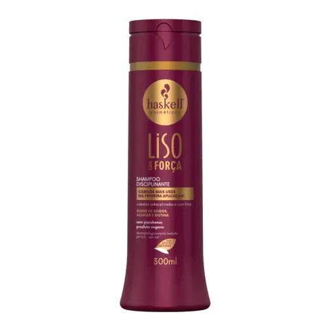 Shampoo Liso com Força — 300ml