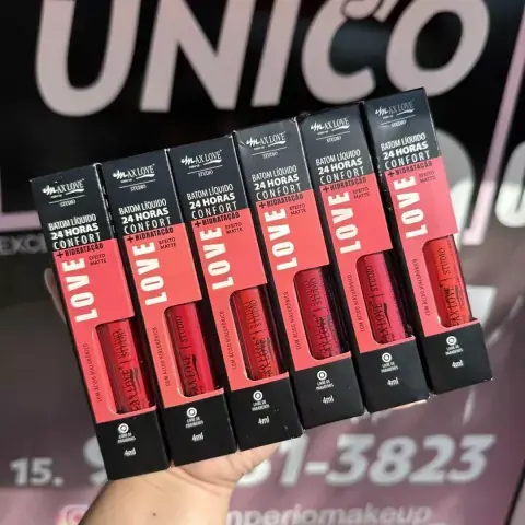Batom Líquido 24 Horas Confort + Hidratação
