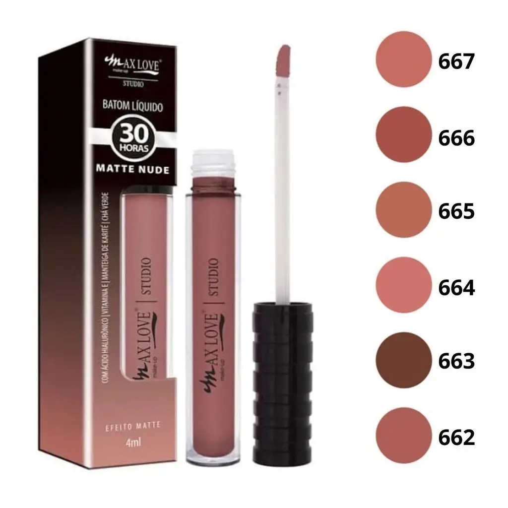 Batom Líquido Matte 30 Horas Nude