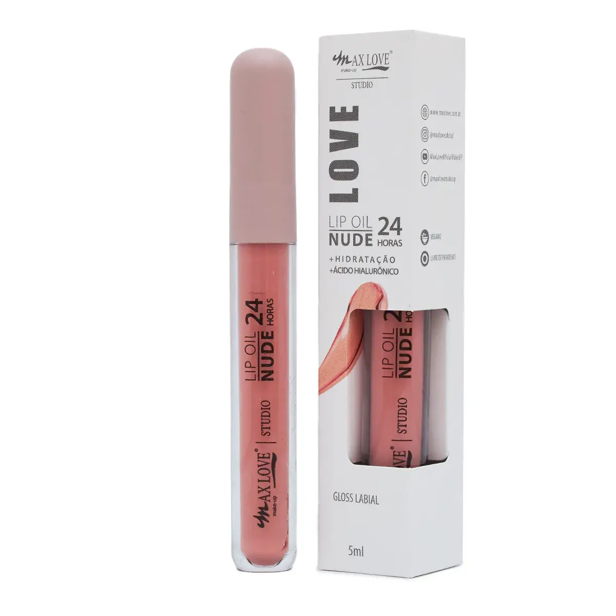 Lip Oil 24 Horas Nude