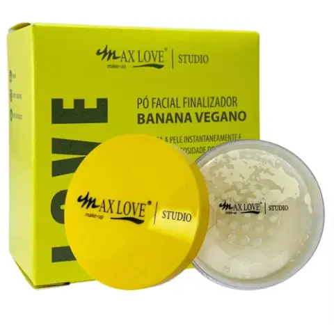 Pó Facial Finalizador Banana Vegano
