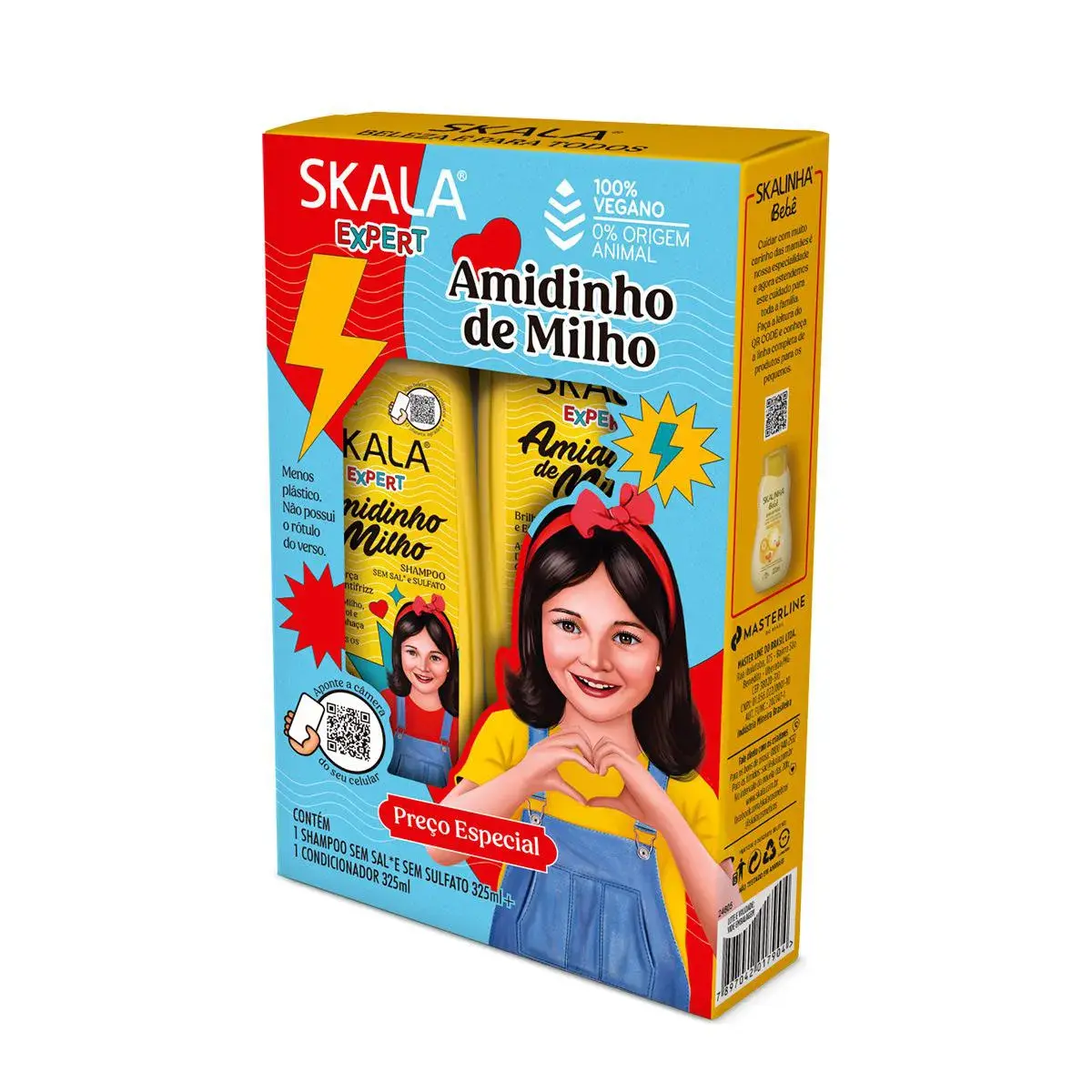 Kit Skala Expert Amidinho de Milho Kids — 2×325ml