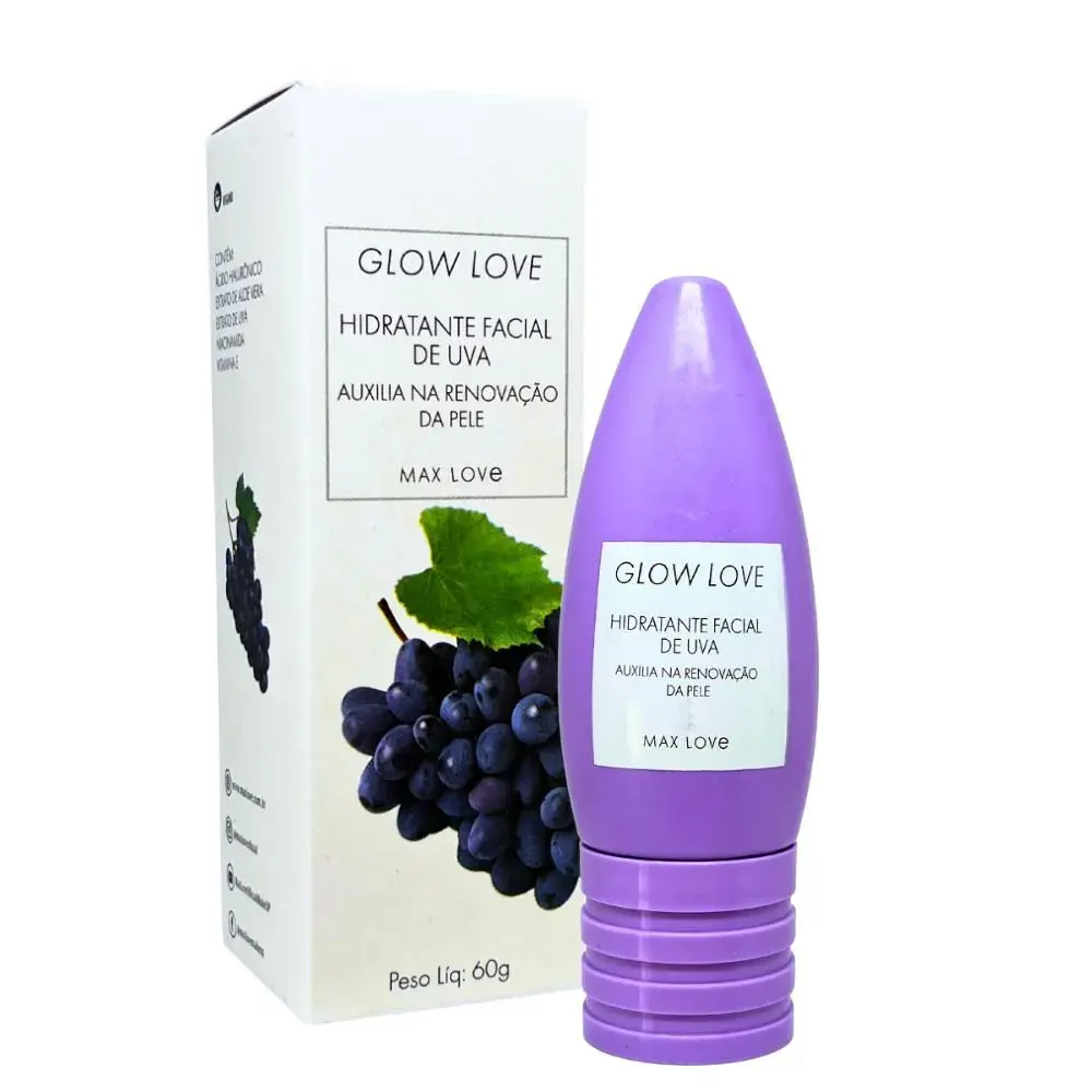 Glow Love — Hidratante Facial de Uva