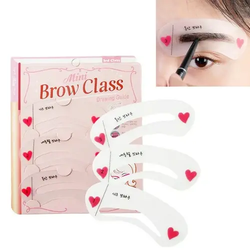 Mini Brow Class — moldes para sobrancelhas