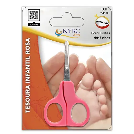 Tesoura NYBC para unhas de bebê
