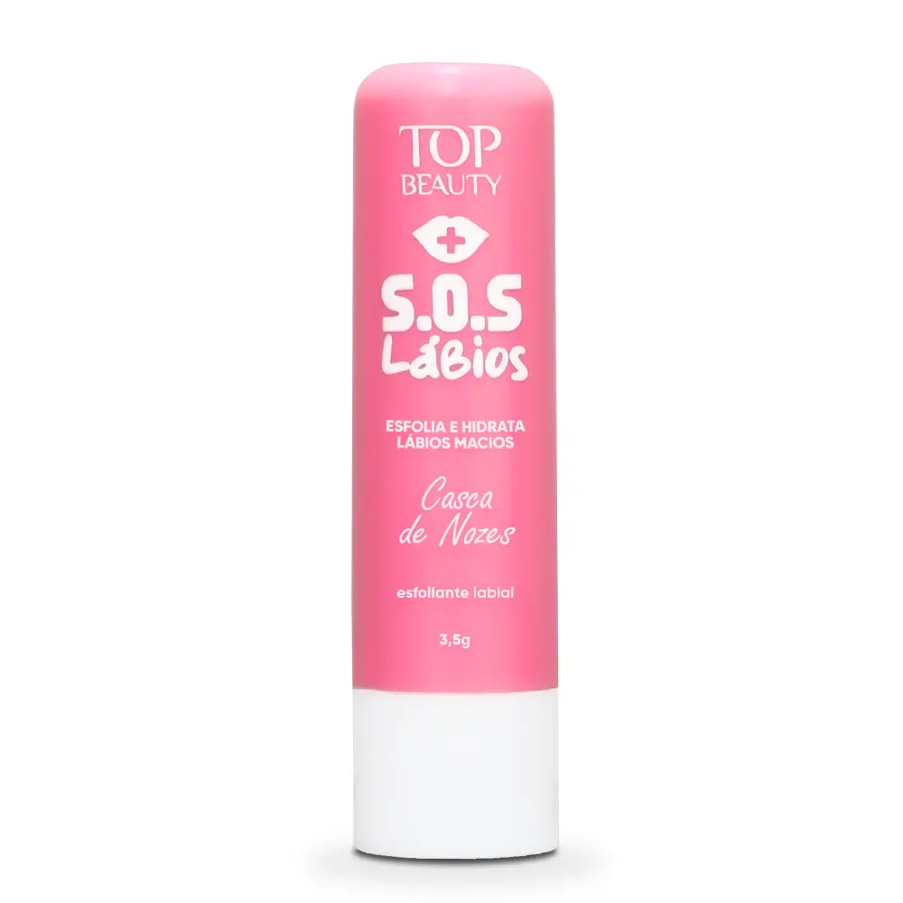 Esfoliante Labial com casca de nozes — 3,5g