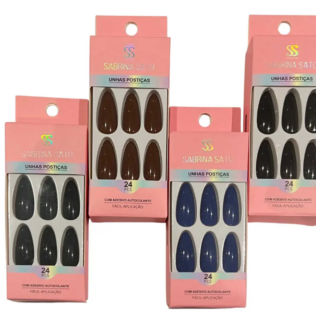Stiletto Autocolante — 24 peças
