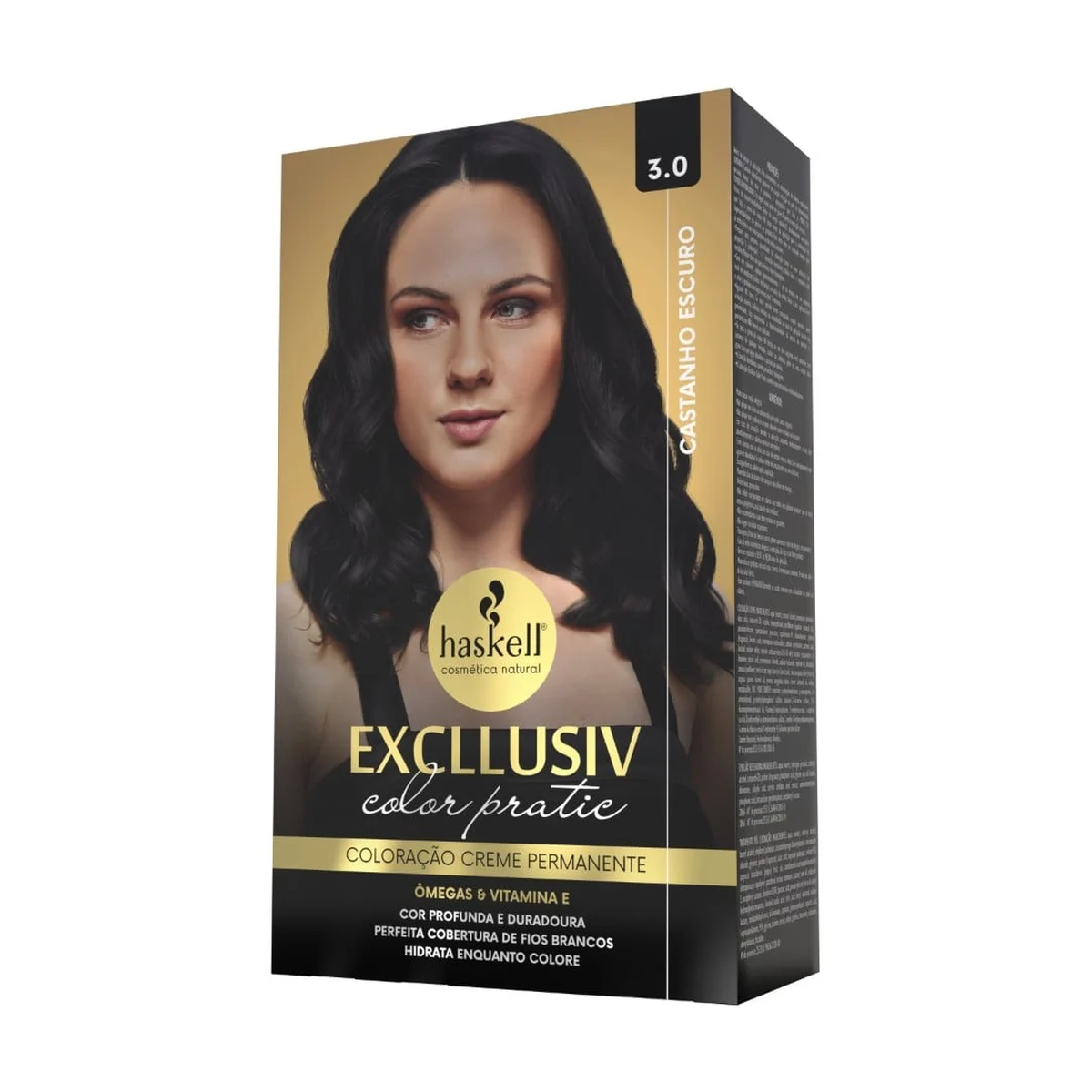 Haskell Excllusiv Color Pratic 3.0 — Castanho Escuro